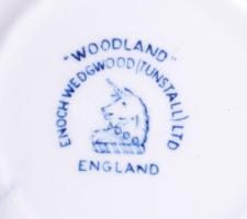 Wedgwood leveses csésze alátéttel + alátét, d: 16 cm