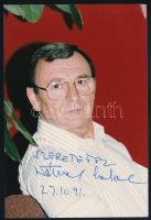 1991 Németh Lehel táncdalénekes által aláírt fotó