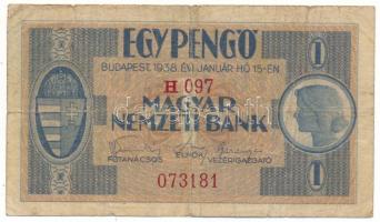 1938. 1P "H 097 073181" T:VG Adamo P1