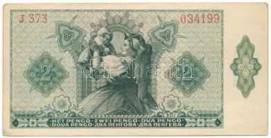 1940. 2P "J 373 034199" T:XF hajtatlan, erősen kopott sarkok
Adamo P2