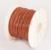 Tekercsnyi bevont réz huzal, feltekerve