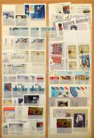 NSZK postatiszta modern tétel másodpéldányokkal, összefüggésekkel 11 db A4-es berakólapon, hozzá 2 b...