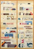 NSZK postatiszta modern tétel másodpéldányokkal, összefüggésekkel 11 db A4-es berakólapon, hozzá 2 b...