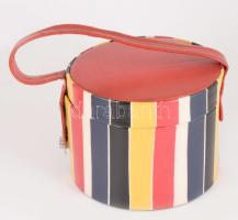 Vintage piperetáska, d: 21 cm, m: 16 cm