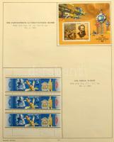 Magyar gyűjtemény 1945-1991 3 albumban bélyegezve és falcossan, nagyágyúk nélkül, hozzá főleg bélyeg...