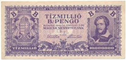 1946. 10.000.000BP T:XF,VF Adamo P38
