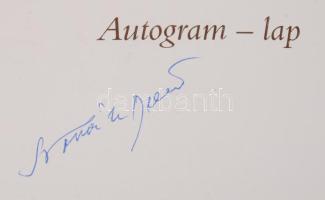 2002 Olimpiai bajnok sportolók aláírásai emléklapon: "Emléklap a Magyar Olimpiai Akadémia XXXVI...