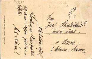 1927 Nagymihály, Michalovce; Sörgyár, Sulyovszky utca, Római katolikus templom. Alexander Halász Pho...