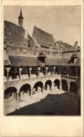 Pozsony, Pressburg, Bratislava; Rathaushof / városháza udvara / town hall's courtyard (fa)