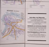 [Belgrád - Arad és a Bánság környékének közúti térképe] (1941) Blatt 55: Beograd - Arad Staßenkarte ...