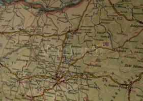 [Bukarest - Plovdiv - Isztambul környékének közúti térképe] (1941) Blatt 83: Bukarest - Plovdiv - Ko...