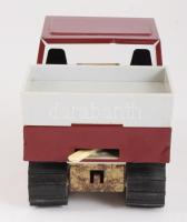 cca 1980, ITES gyár: "Lucil" hernyótalpas jármű lemezjáték, 14x10 cm, ritka!