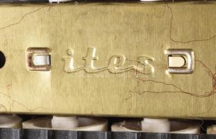 cca 1980, ITES gyár: "Lucil" hernyótalpas jármű lemezjáték, 14x10 cm, ritka!