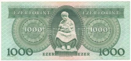 1983. november 1000Ft "B 39140747" T:F kis folt, egyébként szép papír
Adamo F45