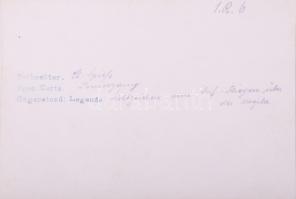 ca 1915 Pomorzany, Masovian Voivodeship, világháborús katonai légi felvétel pecséttel jelzett 18x14 ...