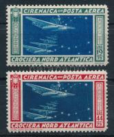 1933 Légiposta sor, Airmail set Mi 109-110