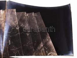 1917 Lengyelország I. világháborús katonai légi felvétel, négy részből 40x31 cm
 


1917 Poland,...