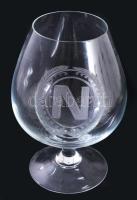 Nagyméretű Napoleon konyakos pohár m: 24,5 cm 3 3 darab bontatlan Napoleon konyak