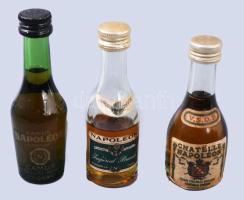 Nagyméretű Napoleon konyakos pohár m: 24,5 cm 3 3 darab bontatlan Napoleon konyak