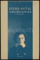 Szerb Antal: Naplójegyzetek (1914-1943.) Bp., 2001, Magvető. Kiadói kartonált papírkötés, kiadói papír védőborítóban.
