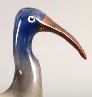 Hollóházi madárpár. Jelzett, hibátlan, m: 17,5 cm