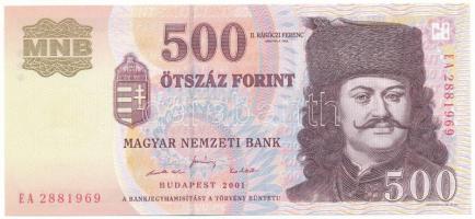 2001. 500Ft "EA" T:AU Adamo F54A