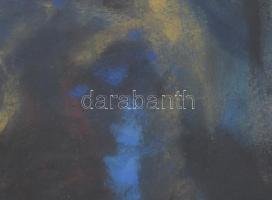 Félegyházi László (1907-1986): Diáklány, 1967. Pasztell, papír, jelezve jobbra fent, hátoldalán debr...