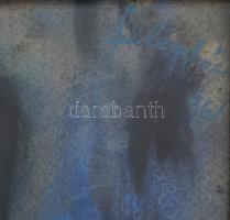 Félegyházi László (1907-1986): Diáklány, 1967. Pasztell, papír, jelezve jobbra fent, hátoldalán debr...