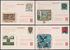 50 db használatlan díjjegyes levelezőlap