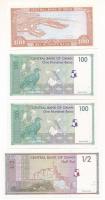 Omán 1989. 100b + 1995. 100b (2x) + 1/2R T:UNC-AU, egyiken pici ceruzás firka
Oman 1989. 100 Baisa ...