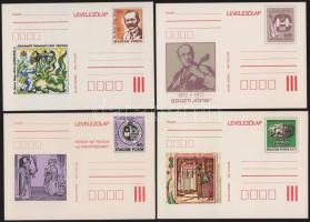 50 db használatlan díjjegyes levelezőlap