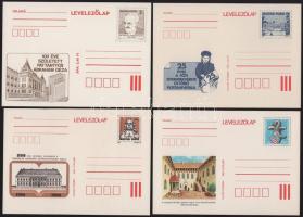 50 db használatlan díjjegyes levelezőlap