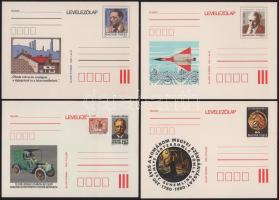 50 db használatlan díjjegyes levelezőlap