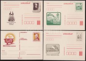 50 db használatlan díjjegyes levelezőlap