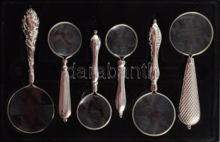 6 darabos exkluzív nagyító készlet, eredeti dobozában