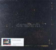 Deák János (1928-2018): Fernezelyi napsütés (Máramaros, Erdély). Vegyes technika, karton. Jelzett, h...