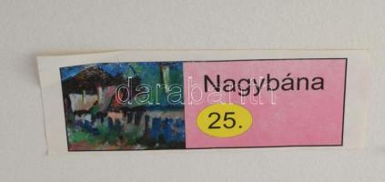 Deák János (1928-2018): Nagybányai utca. Olaj, karton. Jelzett, hátoldalán címkén feliratozott, pasz...