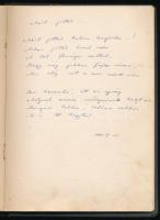 1947-1960-ig írt vers kéziratok egy napló füzetben kb 60 beírt oldalon