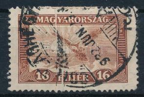 1927 Repülő I. 15f papírráncokkal