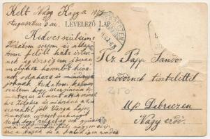 1908 Nagykágya, Nagy-Kágya, Cadea; Iskola, szövetkezeti üzlet és kiadás / school, cooperative shop (...