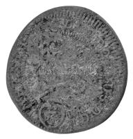 Csehország / Történelmi Tartomány 1705GE 3kr Ag "I. Lipót" Prága (1,50g) T:F, patina, repedés Bohemia 1705GE 3 Kreuzer Ag "Leopold I" Prague (1,50g) C:F, patina, crack Krause KM#590