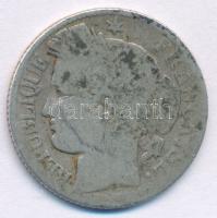 Franciaország 1881A 1Fr Ag T:F France 1881A 1 Francs Ag C:F Krause KM# 822