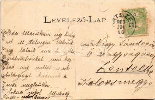 1907 Vajdahunyad, Hunedoara; vár. Adler Alfréd fényképész (Szászváros) / castle (Rb)