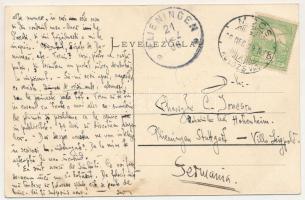 1906 Mócs, Mociu; Csendőrlaktanya, Fő utca, posta, vendéglő, étterem / gendarmerie barracks, main st...