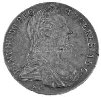 Ausztria 1780SF Tallér Ag "Mária Terézia" utánveret T:AU,XF patina, fülnyom  Austria 1780SF Thaler Ag "Maria Theresia" restrike C:AU,XF patina, earmark  Krause KM#T1