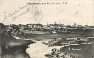 Myslowice border between Germany, Russia and Austria (EK)