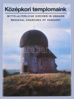 Kriszt György: Középkori templomaink. Dobos Lajos képeivel. Bp., 1991, MTI. Gazdag képanyaggal, magyar, angol és német nyelven. Kiadói egészvászon-kötés, kiadói papír védőborítóban. / György Kriszt: Medieval churches of Hungary. Linen-binding, in Hungarian, English and German language.