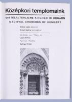 Kriszt György: Középkori templomaink. Dobos Lajos képeivel. Bp., 1991, MTI. Gazdag képanyaggal, magy...