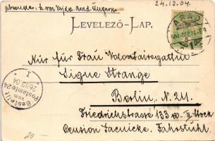 1904 Arad, Szabadság tér, Rozsnyay gyógyszertár, városi vasút, piac / square, pharmacy, urban railwa...