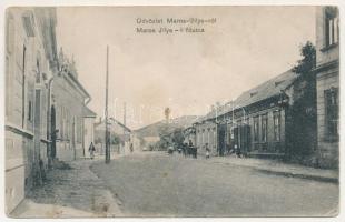 1908 Marosillye, Maros-Illye, Ilia; Fő utca. Schleringer D. kiadása / main street (fl)